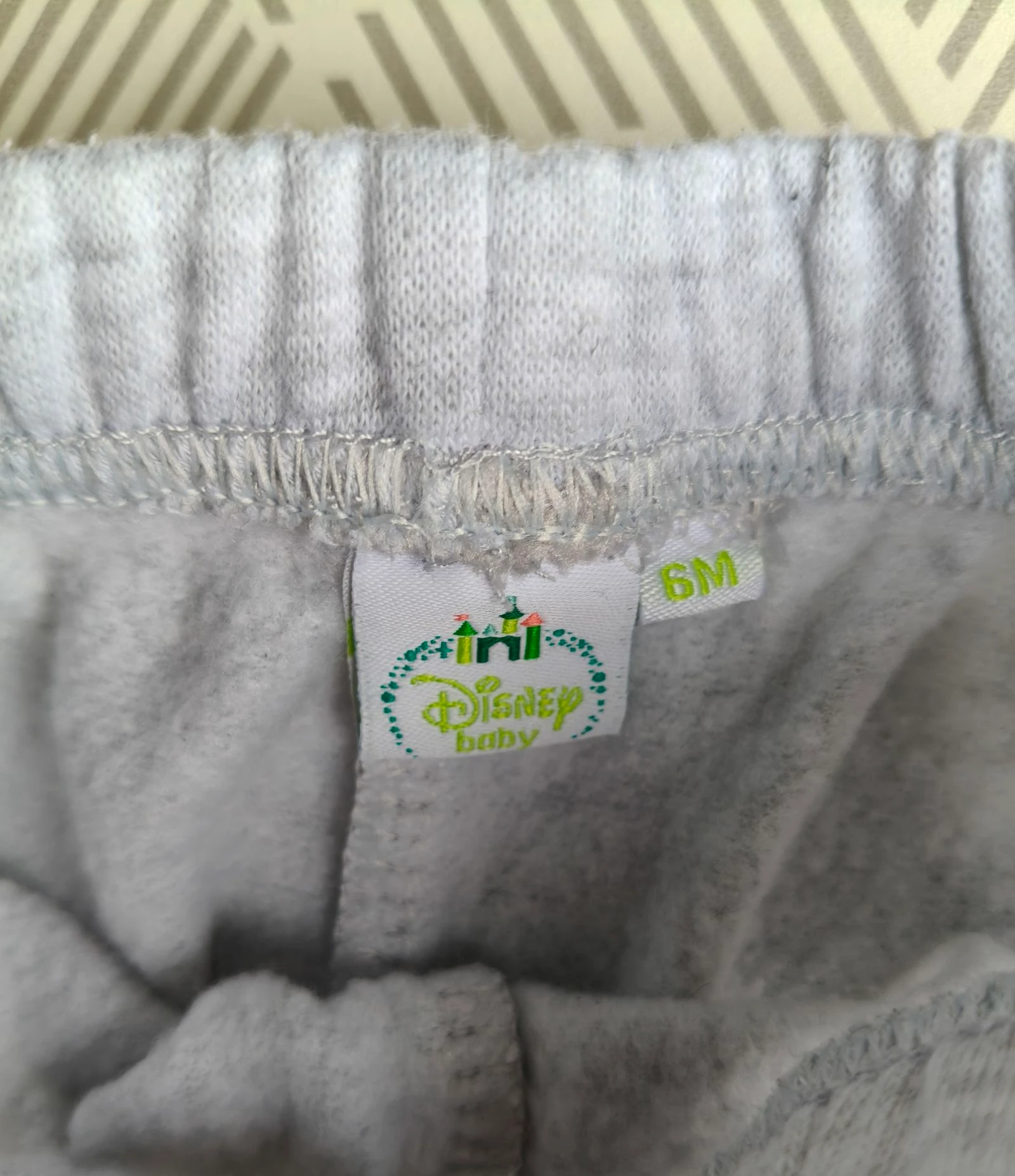 Pantalón cálido unisexe Disney gris Mickey 6 meses – photo 3